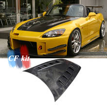 CF Kit de capó de coche de fibra de carbono/FRP, cubierta de capó delantero para Honda S2000, Kit de carrocería, estilo de coche 2024 - compra barato
