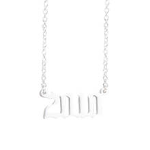 Подарок на день рождения, персонализированное ожерелье с цифрами в возрасте 2010-2019, колье с подвеской, колье для девочки, Прямая поставка #35 2024 - купить недорого