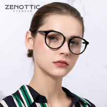 ZENOTTIC Anti Blue Light Glasses Men Retro Round Spectacles Frame Gaming Computer Eyewear Women Blue Light Blocking Eyeglasses 2024 - buy cheap