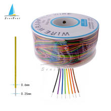 B-30-1000 One Roll 8 Colors 30AWG Wire Wrapping Wire Tinned Copper Solid PVC Insulation Cable 280m 2024 - buy cheap