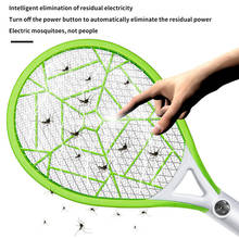 Raqueta eléctrica portátil para matar insectos, lámpara matamoscas para raqueta de tenis, recargable, gran oferta 2024 - compra barato