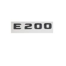 Emblema de insignia de maletero, letras 3D negras brillantes, emblemas para W212 E200 2024 - compra barato