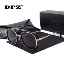 2020 DPZ Fashion Women Round Sunglasses Steampunk  Men Brand Design Sun Glasses Women Summer Shades UV400 2024 - buy cheap