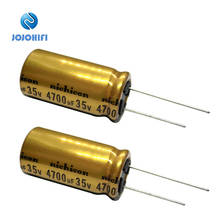 2pcs-20pcs/Lots of  Nichicon FW 35V 4700uF 18x35mm Pitch 7.5mm 85 ℃ Capacitors 4700UF/35V Audio Filter Electrolytic Capacitor 2024 - buy cheap