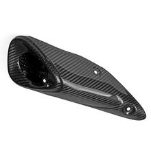 Motorcycle Carbon Fiber Muffler Exhaust Pipe Cover Heat Shield for Yamaha MT 09 FZ 09 2014 2015 2016 2017 2024 - buy cheap