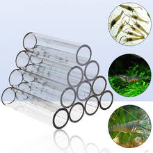 Fish Tank Transparent Shelter 3/6 Tube Aquarium Pipe Fish Shrimp Cave Hide Tube Breeding Acrylic Aquarium Decoration 2024 - buy cheap