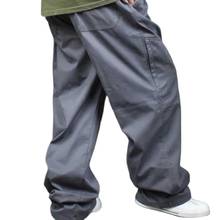 New Fashion Cargo Pants Men Casual Loose Baggy Straight Trousers Streetwear Plus Size Male Clothing 2024 - buy cheap