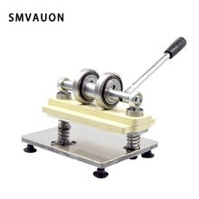 Manual Leather Die Cutting Machine Handmade PVC Sheet Mold Cuts Pressing Machine For Custom Laser Cutting Die SMVAUON 2024 - buy cheap