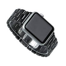 Ремешок керамический для Apple Watch Band iWatch Apple Watch 42 мм 44 мм 38 мм 40 мм Series 1 2 3 4 5 2024 - купить недорого