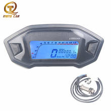 Motorcycle Speedometer Digital Tachometer Gauge Odometer Scooter Meter for Yamaha Nmax 125 250 300 ATV  6 gear Instrument  Panel 2024 - buy cheap