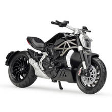 Maisto Bburago 1:18 Motorcycle Models 2016 DUCATI Xdiavel S  model bike Base Diecast Moto Children Toy For Gift Collection 2024 - buy cheap