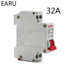 Mini disyuntor MCB de montaje en Riel Din, interruptor de aire doméstico en miniatura, Protector de circuito OEM, 32A, DZ30-32, DPN, 1P + N 2024 - compra barato
