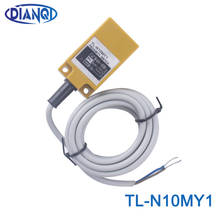 Sensor de proximidad inductivo de 5 uds, TL-N10MY1 ca de 2 cables, sin AC110-220V, distancia de detección, interruptor de 10MM con sensor de proximidad 2024 - compra barato