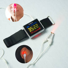 Laser Ear Acupuncture Therapy Lllt Medical Tinnitus Laser Device Ear Clip Otitis Media Watch Laser Diabetes Nose Clip 2024 - buy cheap