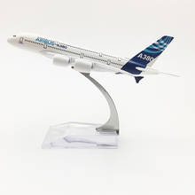 16CM 1:400 Scale Airplanes Airbus A380 Prototype Airplane Plane Diecast Alloy Aircraft Model Toy Kid Gift Collectible Decoration 2024 - buy cheap