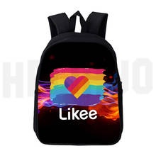 "LIKEE 1 (Like Video)" Backpack Women Russia Likee app Bag 3D Printed Softback Bookbag Single Zipper 12/16 Inch School Bags 2024 - buy cheap