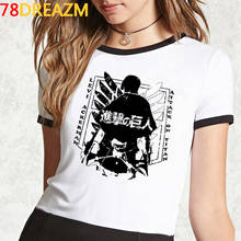 2021 Hot Anime Attack on Titan Final Season T Shirt Men Kawaii Summer Tops Titans Attack Graphic Tees  Harajuku T-shirt Male 2024 - buy cheap