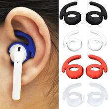 Silicone In-ear Earphones Hook Anti-slip Earphone Cover Case headset Accessories for AirPods Ear Buds 2024 - buy cheap