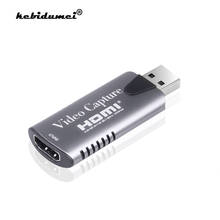 Mini usb 2.0 hdmi-compatível com captura de vídeo 4k, tv, adaptador para transmissão de streaming 1080p, cartão gravador, caixa de gravação, computador de jogo 2024 - compre barato