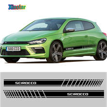 Наклейки для кузова автомобиля VW VK Volkswagen GTI R Scirocco, 2 шт. 2024 - купить недорого