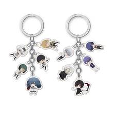 2019 Tokyo Ghoul Keychain Double Sided Key Chain Acrylic Pendant Anime Accessories Cartoon Key Ring 2024 - buy cheap