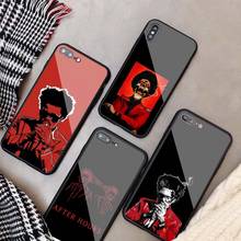 The Weeknd DIY Tempered Glass Case For iPhone 11 12 Pro XR X XS MAX 8 7 6 5 Plus Phone Back Cover shell 2024 - buy cheap