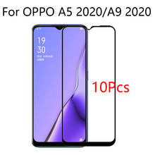 Закаленное стекло 10 шт./лот для OPPO A9 2020, взрывозащищенное Защитное стекло для экрана OPPO A5 2020, защитное стекло 2024 - купить недорого