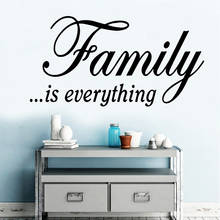 Funny family quote Wall Stickers Lover Home Decoration Accessories For Living Room Kids Room Removable Decor Wall Decals 2024 - buy cheap