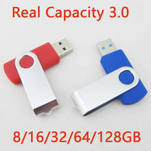 HOT Usb Creativo 8GB/16GB/32GB/64GB/128GB Pendrive Swivel USB 3.0 Flash Drive Memory Stick Pen Drive 1TB 2TB Disk On Key Gifts 2022 - buy cheap
