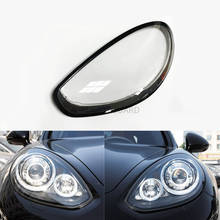 Car Headlight Lens For Porsche Panamera 2014 2015 2016 Car Headlight Headlamp  Lens Auto Shell Cover 2024 - buy cheap