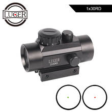 1X30 Red Green Dot Sight Hunting Scope Tactical Optics Holographic Riflescope 11/20mm Rail Collimator Sight Airsoft Gun Scope 2024 - buy cheap