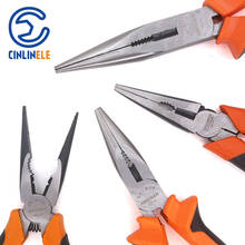 High quality Effortless Multitool Long Nose Pliers Wire Stripper Cable Cutter Crimper Crimp For Electrician Cutting 2024 - buy cheap