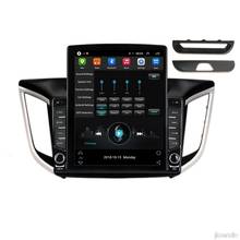 Sistema multimídia automotivo, reprodutor com tela vertical de 9.7 polegadas, android 10, navegação gps, rádio para hyundai ix25, cantus, creta 2007-2014 2024 - compre barato