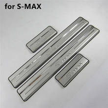 Car Styling Stainless Steel Scuff Plate/Door Sill Door Sill scuff plate door sill for Ford S-MAX 2007 2008 2009 2010-2019 2024 - buy cheap