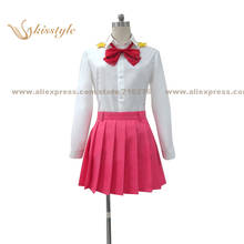 Kisstyle-ropa de uniforme de Anjyou Naruko Anaru, traje de Cosplay, personalizado, Anohana: la flor que vi ese día 2024 - compra barato