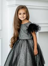 Romantic Flower Girls Dresses Jewel Neck Lace Feather Appliques Kids Formal Wear Backless Knee Length Wedding Party Gowns 2024 - buy cheap