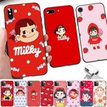 Yinuoda-capa de celular fujiya milky peko-chan para iphone 8, 7, 6, 6s plus, x, 5s, 2020, xr, 11, 12 pro, xs max 2024 - compre barato