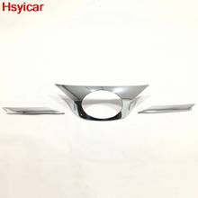 Hsyicar For Toyota Vios XP150 2019 ABS Car Front Head Grille Logo Trademaek Decoration Sticker Cover Trim Exterior Accessories 2024 - buy cheap