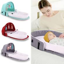 2020 NEW Portable Bionic Baby Crib Baby Safety Isolation Bed Multi-function BB Outdoor Folding Bed Travel Cradle Foldable Crib 2024 - buy cheap