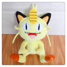 Pokemon Original Anime Cartoon High Quality Meowth Animal Stuffed Doll Plush Toys Kid Gift 2024 - buy cheap