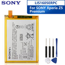 Sony Original Replacement Phone Battery For SONY Xperia Z5 Premium Z5P Dual E6853 E6883 LIS1605ERPC Authentic Battery 3430mAh 2024 - buy cheap