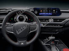 4g + 64g para lexus ux 2019 carro multimídia player de rádio estéreo 2 din android 9 gravador de fita de áudio bt ips tela navi bt unidade cabeça 2024 - compre barato