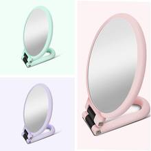 Miroir-Espejo redondo de doble cara para maquillaje, espejos giratorios de aumento 5/10x, alta definición, para escritorio 2024 - compra barato