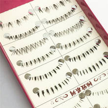 10 Pairs Lower Eyelashes Pack 8 Different Styles Under Eye Lashes Soft Lower Eyelashes Handmade Clear Band Bottom Lashes 2024 - buy cheap