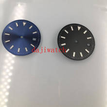 29.2mm is suitable for ETA 2824 2836 Miyota 8205 8215 821A Mingzhu DG 2813 3804 aseptic blue black watch dial with luminous 2024 - buy cheap