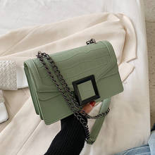 2021 Fashion Crocodile Shoulder Crossbody Bags for Women Handbag Vintage Messenger Bag Ladies Clutch Casual Totes Female Purse 2024 - buy cheap
