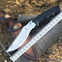 Нож Hysenss, тактический резец из стали K10, с зеркальной поверхностью, для ежедневного использования, кемпинга, охоты, выживания 2024 - купить недорого