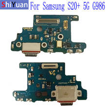 5Pcs Original USB Charging Connector Flex For Samsung Galaxy S20+ 5G SM-G986 SM-G986F Charger Port Dock Board Replacement 2024 - buy cheap