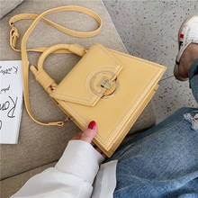 Женская сумка через плечо женская 2019 новая брендовая модная сумка тренд женская сумка через плечо дизайнерская маленькая сумка квадратная сумка 2024 - купить недорого