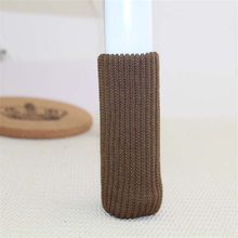 4pcs Chair Leg Socks Feet Sleeve Table Cover Anti-slip Knitting Wool Floor Protection Furniture Protector Thicken Cover Table 2024 - buy cheap